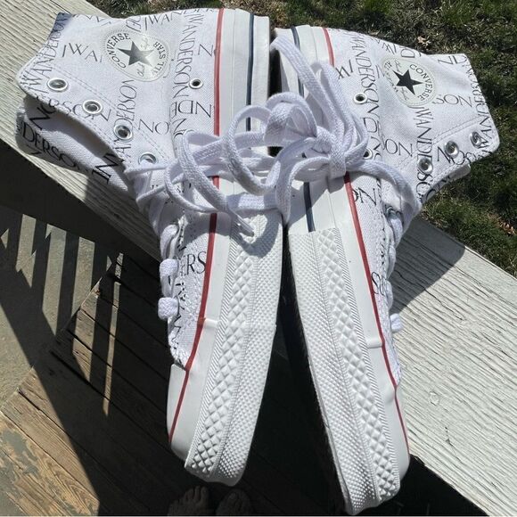 Converse X JW Anderson CTAS Hitop Sneakers - Picture 6 of 10